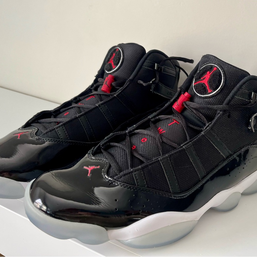 Jordan 6 Rings Black and Red Box - Picture 5 of 10